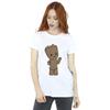 Marvel Womens/Ladies I Am Groot Cute Groot Cotton Boyfriend T-Shirt