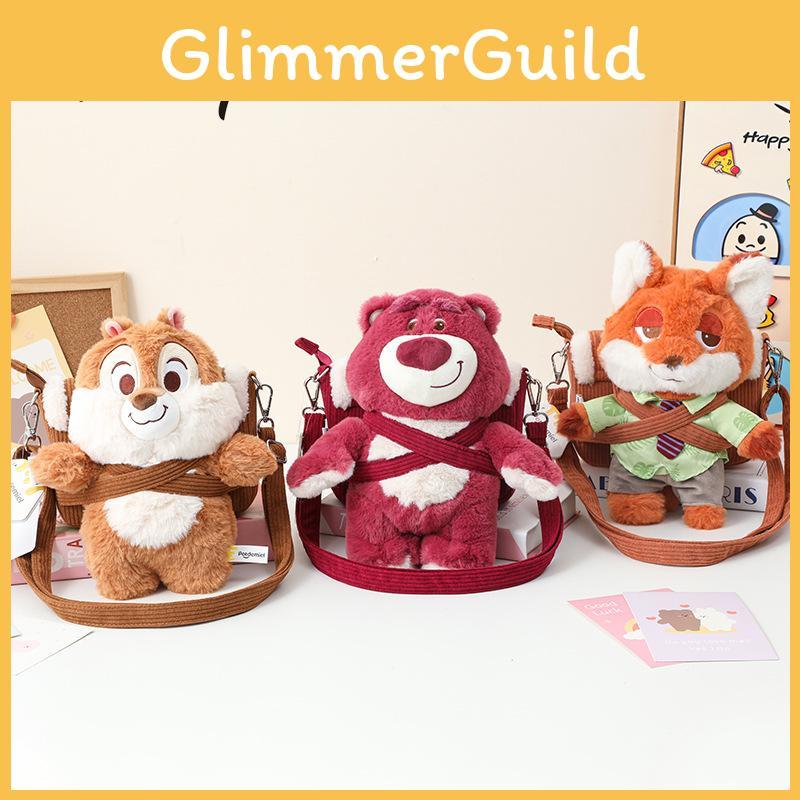 Detachable Animal Stuffed Crossbody Bag Cute Holiday Gifts Girls For