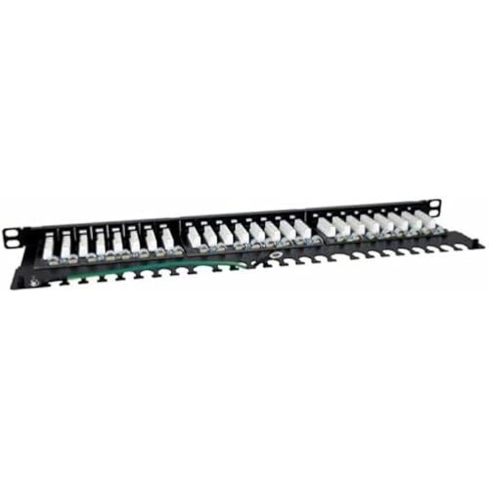 Patch Panel 24 portů UTP Kategorie 6 - Phasak - PU 4811