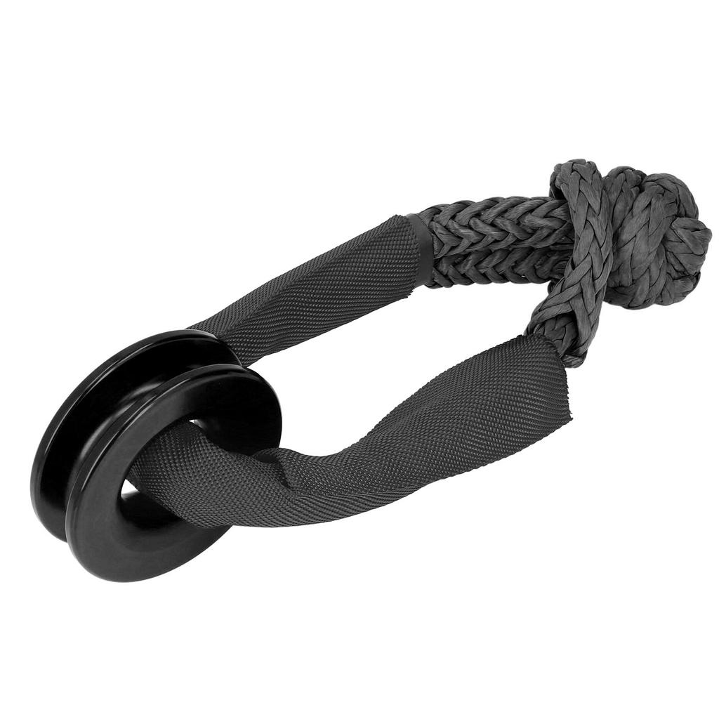 Recovery   Kit Synthetic Soft Shackle Rope Aluminium Alloy Snatch   for ATV UTV SUV Truck