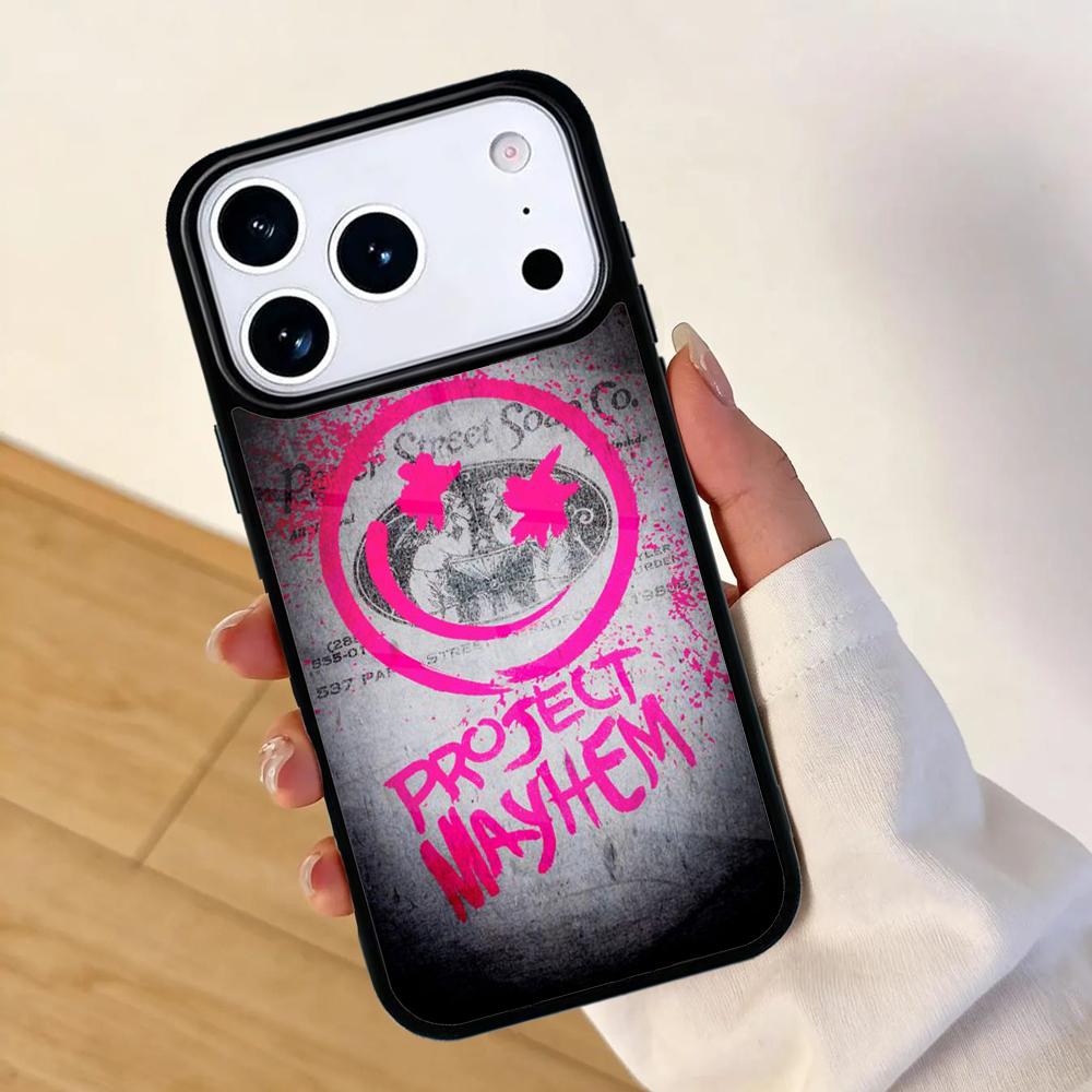Fight Club SOFT Mobile Phone Case for IPhone 17 AIR 16pro Max 15 14 13 12 11 Bumper Cover