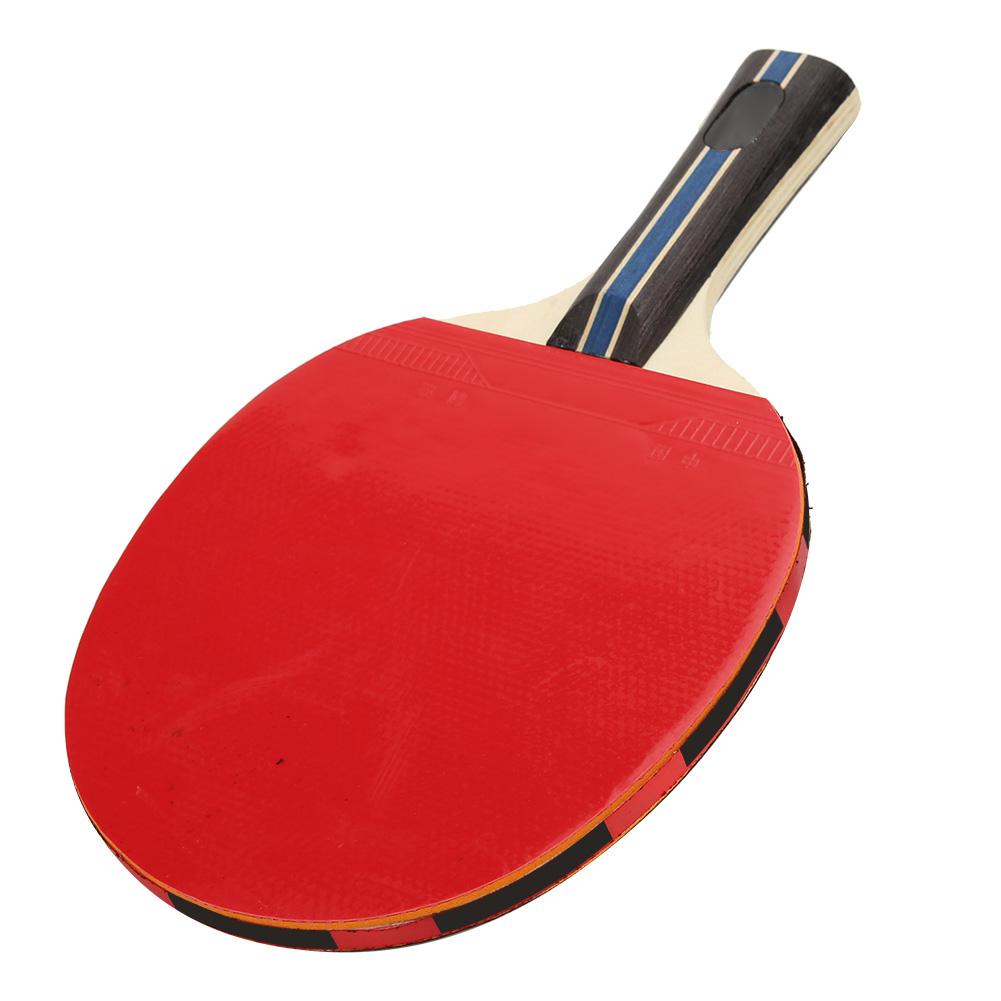 REGAIL Adult Teenager Single Table Tennis Bats Racket Training Practicing with Storage Bag8018 blue bag