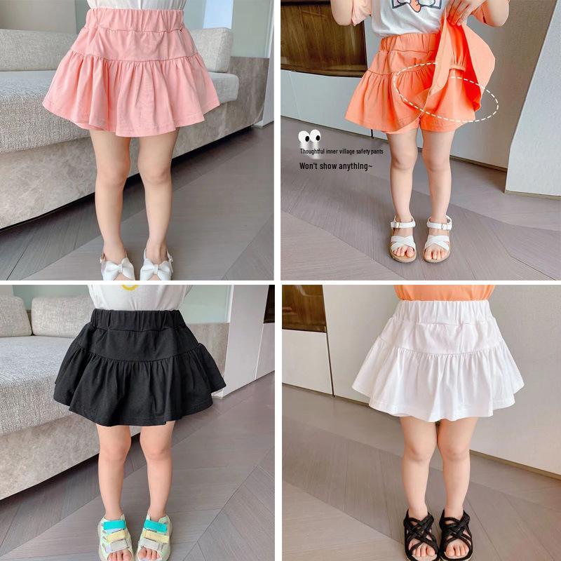 

Теннисная юбка для девочек 2024 весна/лето - Универсальный модный дизайн «торт» для детей среднего и старшего возраста 90 cm розовый