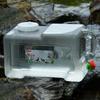 Camping Water Container Carrier Extension Hose Large Capacity Storage Jug with Spigot for