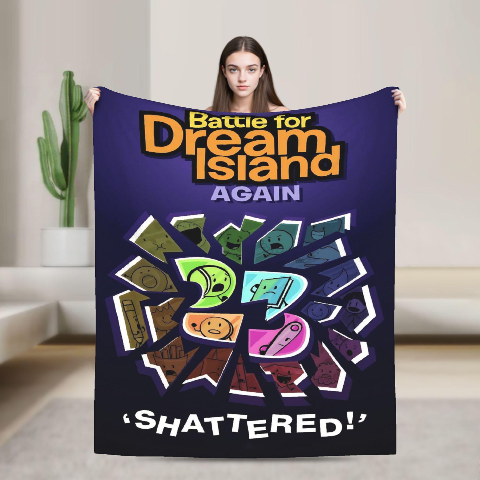 BFDI Inanimate Insanity Cartoon  Blanket Battle for Dream Island Flannel Awesome Warm Throw Blanket for Home Summer 150x200cm