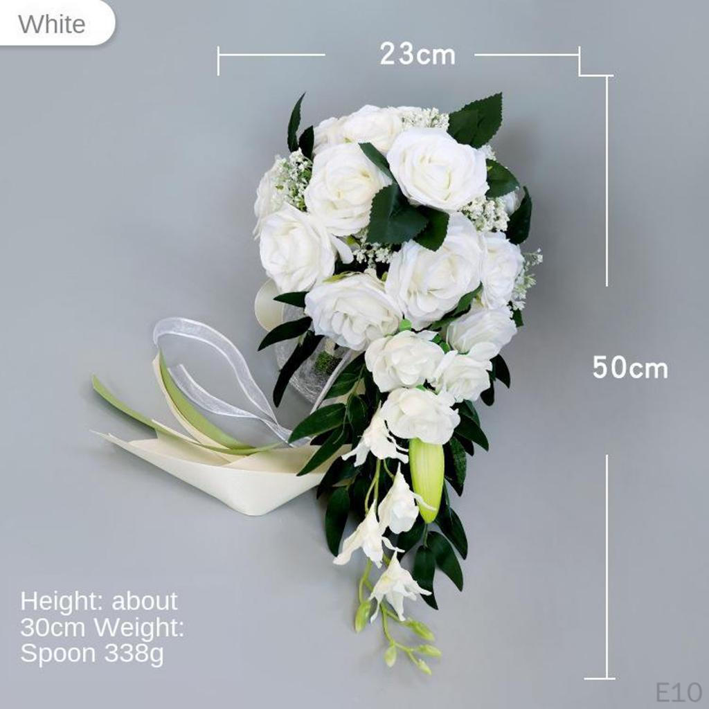 Silk Floral Bouquet for Weddings