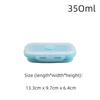 New Silicone Stackable Lunch Box Collapsible Food Storage Container Foldable Microwaveable Leftover Meal Box Kitchen Accessories