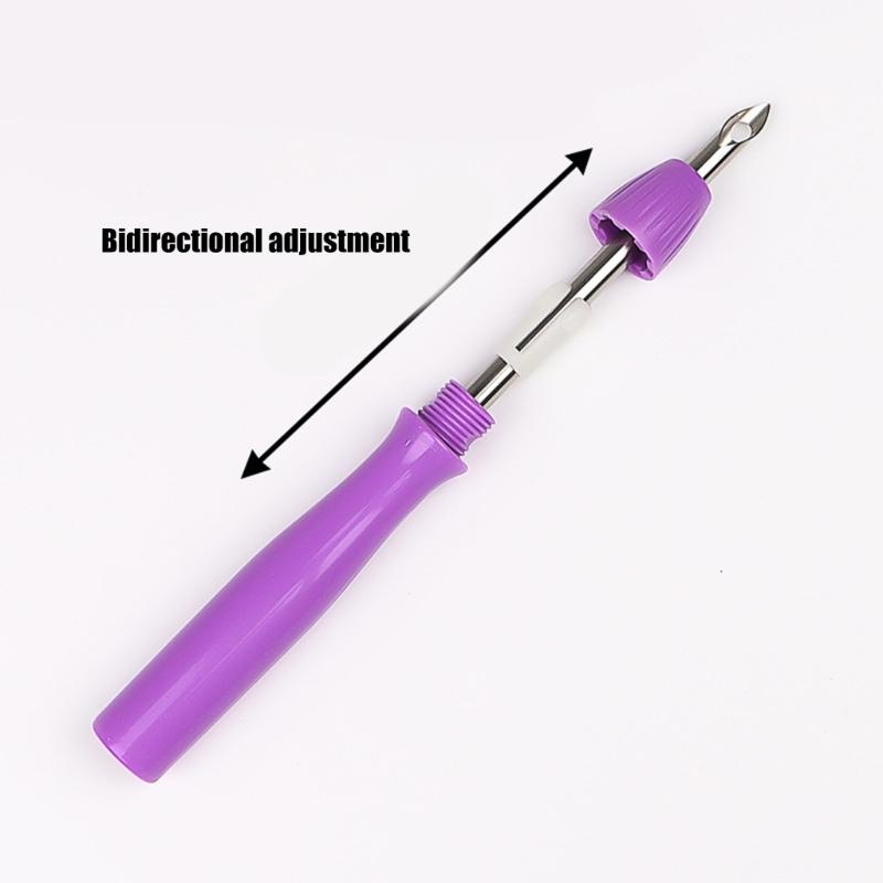 2.5mm/3.5mm/5mm Adjustable Punch Needle Set Embroidery Punch Needle Practical Punch Needle Tool Set for Embroidery Craft