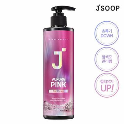 Color J Aurora Pink Color Shampoo 380mL