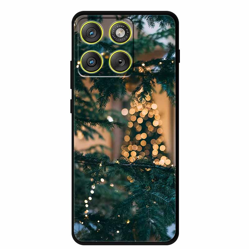 Christmas Phone Cases For Motorola Edge 70 5G Case Silicone Soft Back Cover Christmas Tree for Moto X70 Air 5G Edge70 Back Cover
