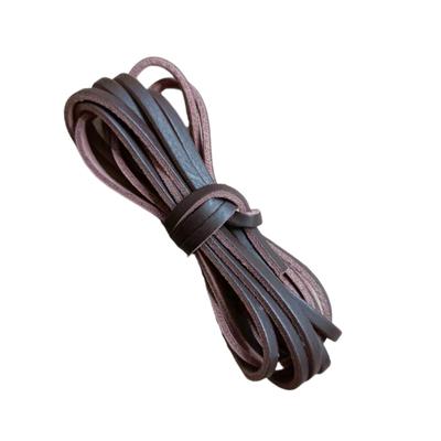 10.93 Yards 3mm Flache Lederschnur Lederband Lederkordel für Schmuckherstellung Halsketten Armbänder Schnürsenkel Basteln