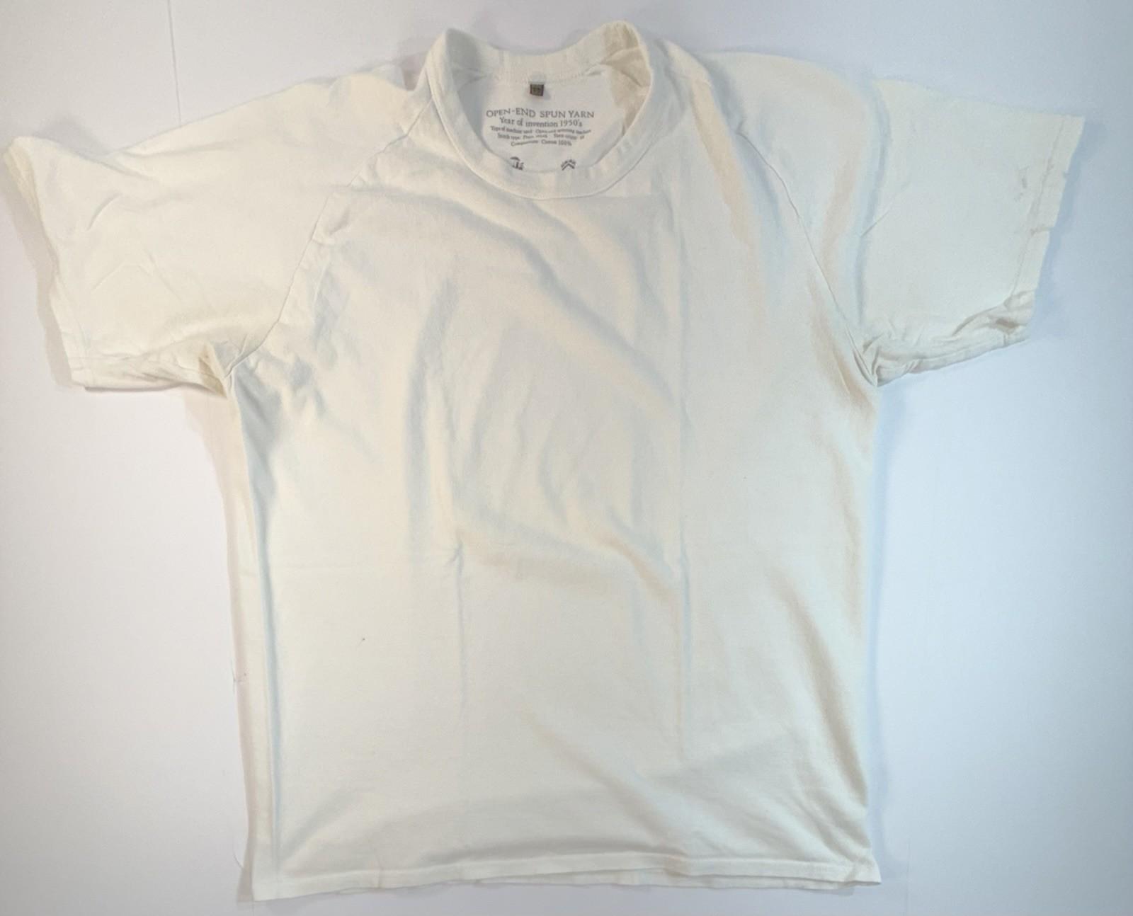 Nigel Cabourn T Shirt Mens M Japan Open End Spun Yarn Unisex T-Shirt M