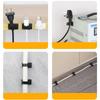 Cable Clips Adjustable Organizer Self Adhesive Mounts Cord Wire Clamps for Desktop Office Home Charger Tidy Solution
