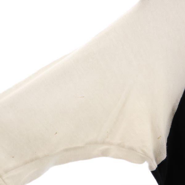 70s Old vintage Double-sided painting print Short sleeve Paki cotton T-shirt Men's Used