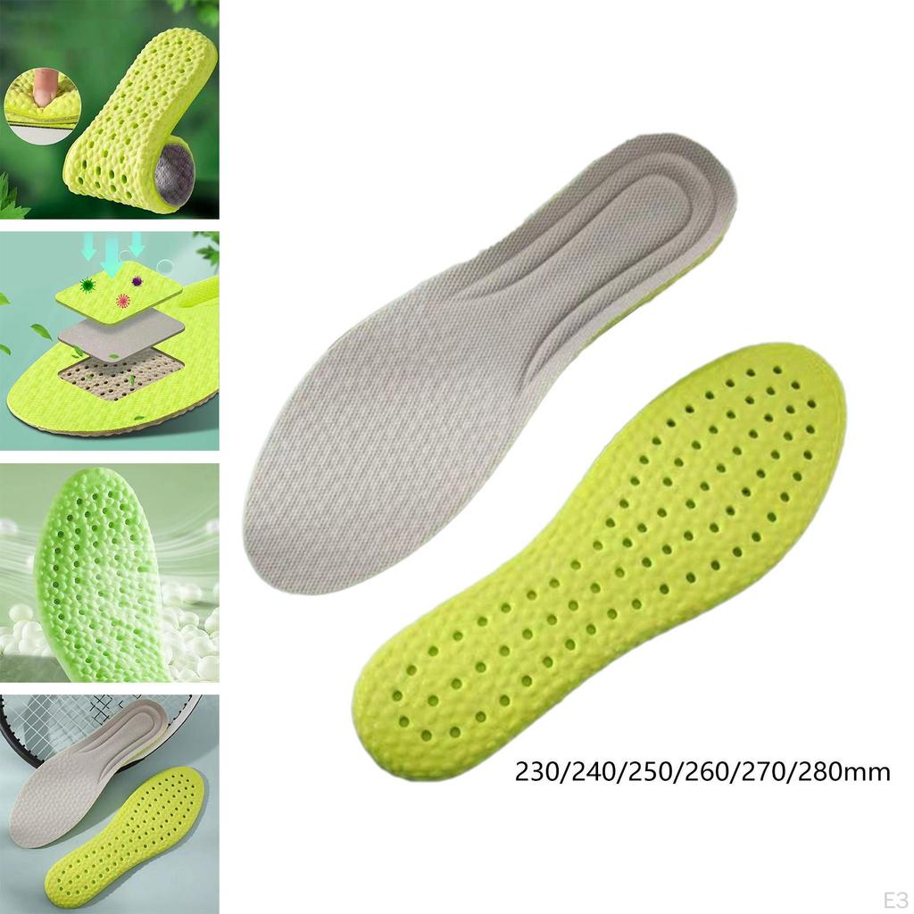 Breathable Shoe Insoles Soft Sports for Running Walking