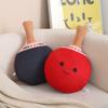 Funny Table Tennis Racket Cross-border Chinese Style Creative Plush Toy Sofa Pillow Home Decoration Children's Birthday Gift