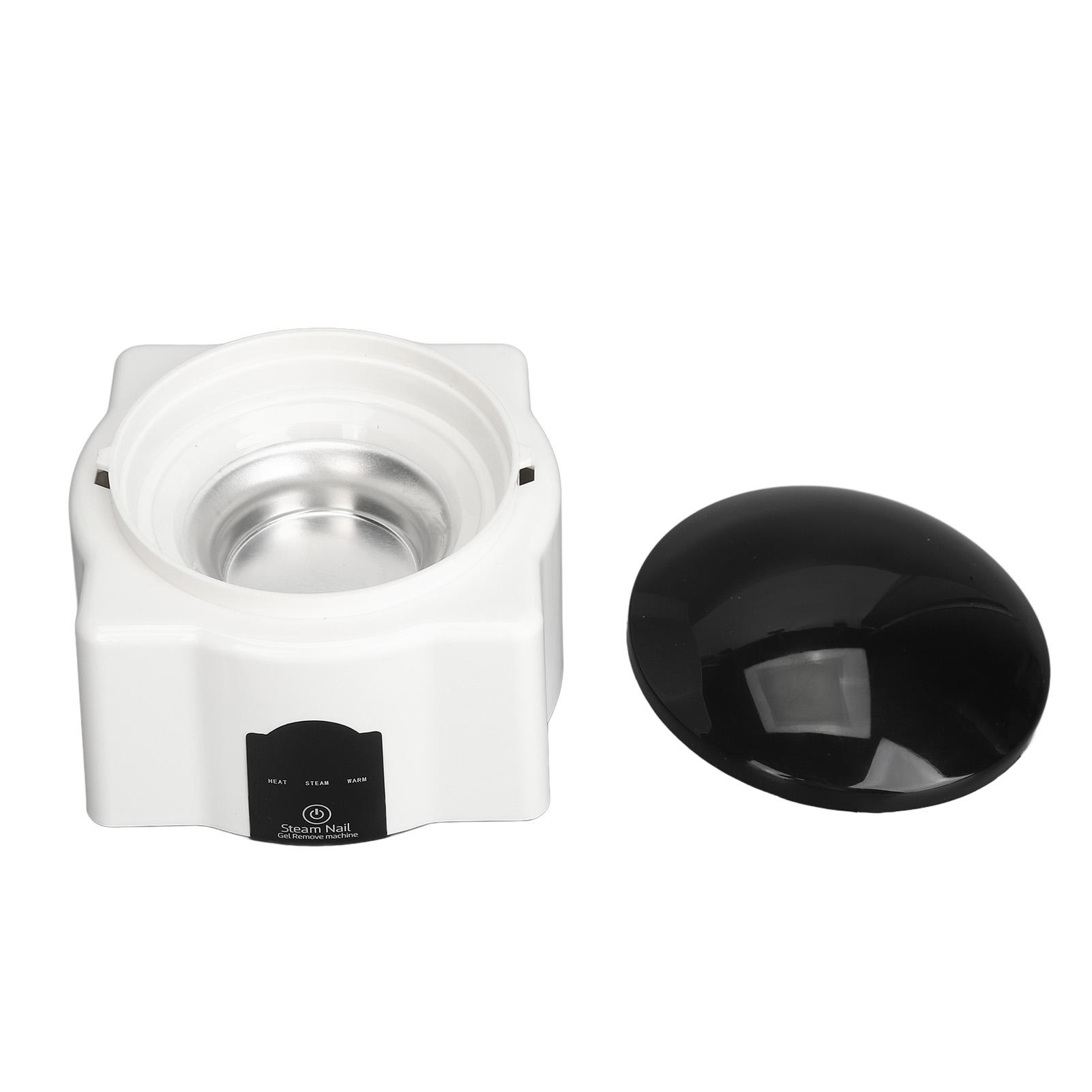 

36 Вт Паровая машинка для снятия лака с ногтей Паровая машинка для снятия геля с ногтей с регулируемым нагревом US PLUG