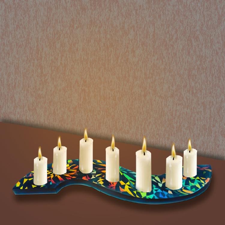 Easy to Use Candle Stands Mold Sturdy S Shaped Candle Holder Crafting Resin Mold