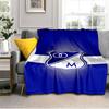 Blue Shield Emblem Millo-narios Blanket Lightweight Ideal Bedding Blanket Perfect for Travel, Living Rooms, Offices, Sofas, Fan Christmas gift