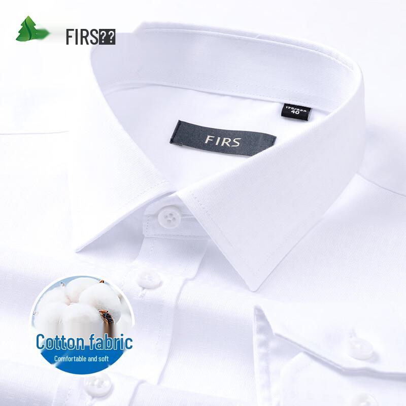 FIRS Men's Business Casual Long Sleeve Shirt