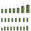 15/24/36 Values 225/460/925Pcs Aluminum Electrolytic Capacitors Aluminum Electrolytic Capacitors Assortment Kit for DIY Projects