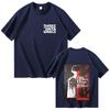 Summer Three-day Grace Human Body Album Graphic T-shirt for Trendy Men and Women 2025 Summer Pure Cotton 100% Printed T-shirt