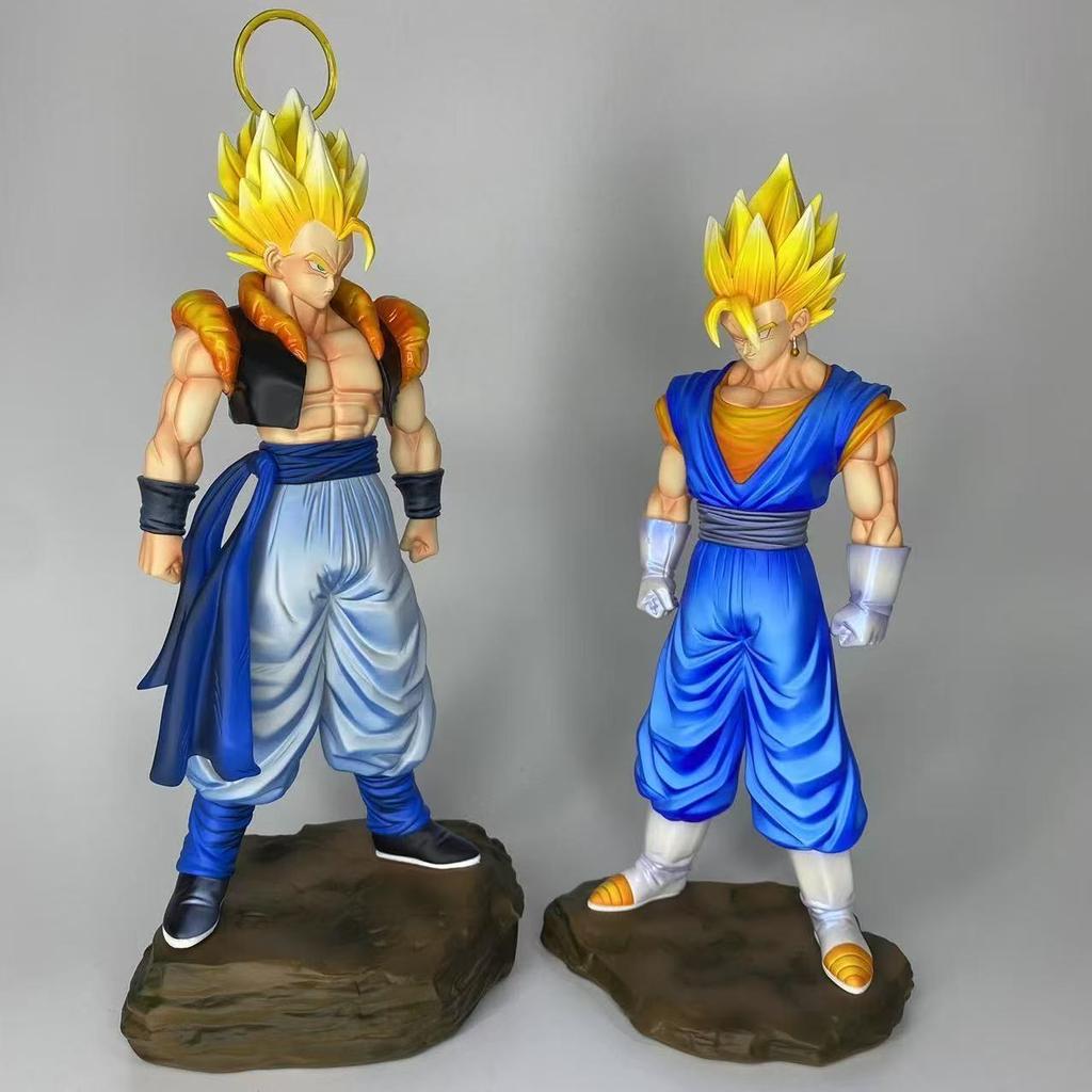 In Stock Anime Dragon Ball Figures Gogeta Vegetto Figures PVC Statue Room Decoration Collection Model Playthings Gifts