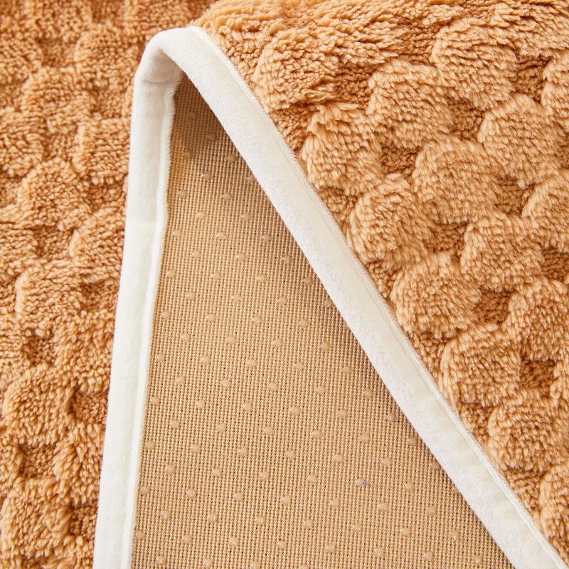 Sofa Cushion Autumn And Winter  New Seat Cushion Simple And Modern High-End Plush Non-Slip Sofa Cover Cover Cloth Towel