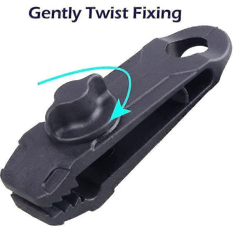 Tent Clip Tarp Clip Tent Clip With Grommet Clip For Tent Tarp Outdoor Camping, 12pc