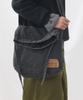 Eastserviceshop Denim Dyed Cross Bag - Black