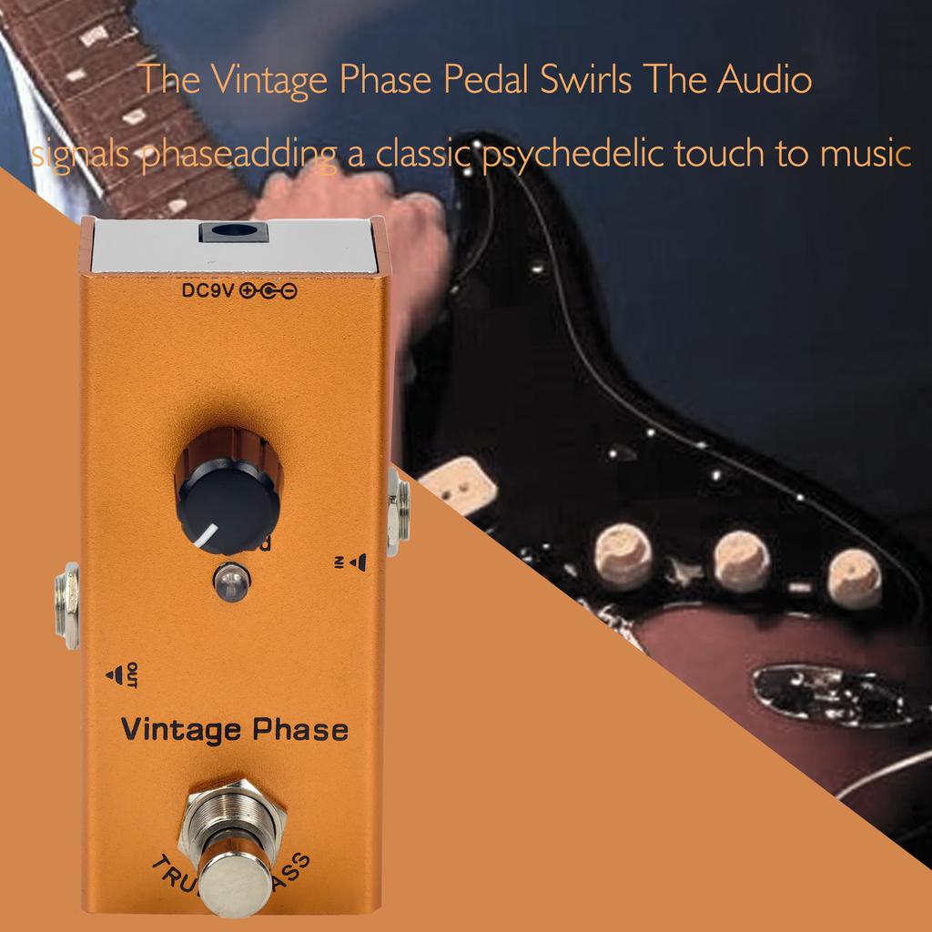 Electric Guitar Pedal Overdrive/ Distortion/Chorus/Delay/Tremolo Delay True Bypass, Durable Design for Versatile Tones