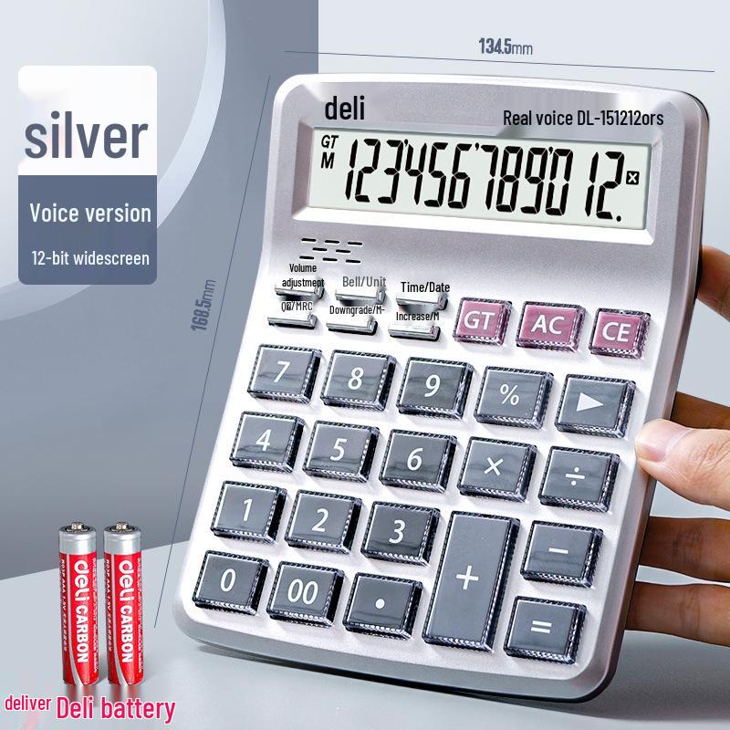 Financial Student Calculator by Deli Stationery