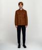 Solew Suede Outer Shirt_Camel