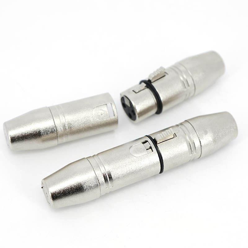 XLR 3 Pin Male female to 3.5mm Female Jack to XLR Audio Adapter For Microphone Speakers Sound Consoles Amplifier XLR Connector