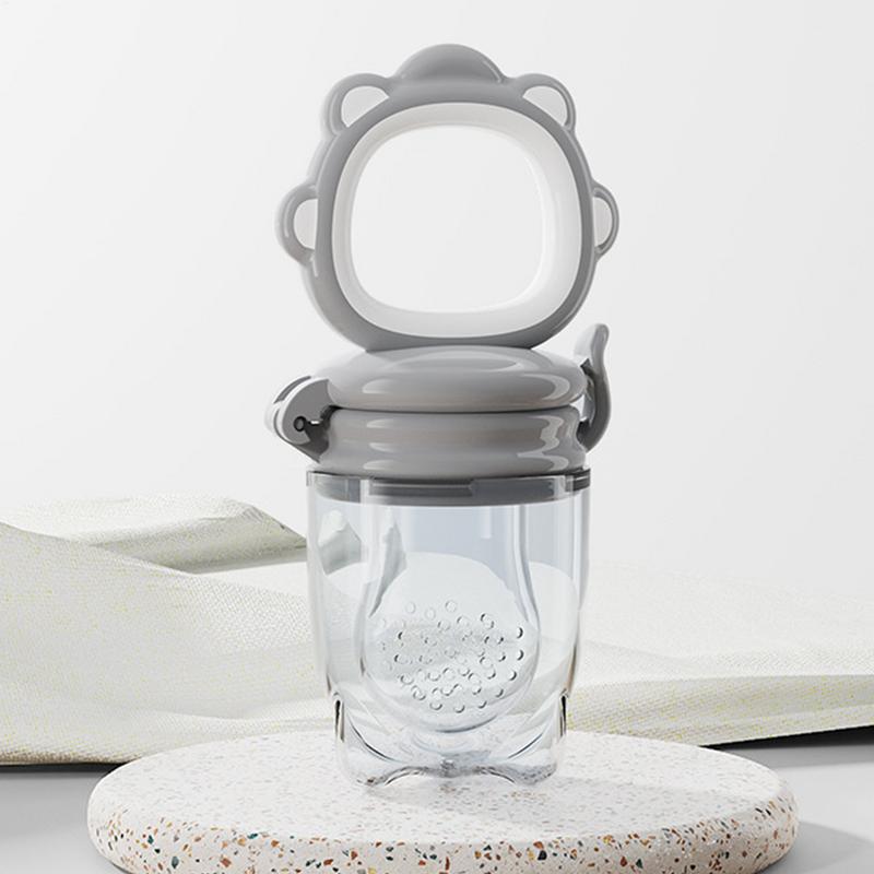 Baby Solids Fruit Feeder Pacifier Infant Teether Toy 6M+ BPAFree Easy-Clean Silicone Pacifier For  Baby Teeth Relief