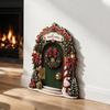 Openable Door Fairy Elf Door Mini Dollhouse Home Decorations Christmas Mouse Hole Xmas Decor