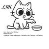 Outdoor Sticker Car Sticker, Waterproof PVC Self-adhesive No Trace Auto Decal, Cartoon Cat Adhesive Decal Pattern Funny for Fuel Tank Caps Windows
