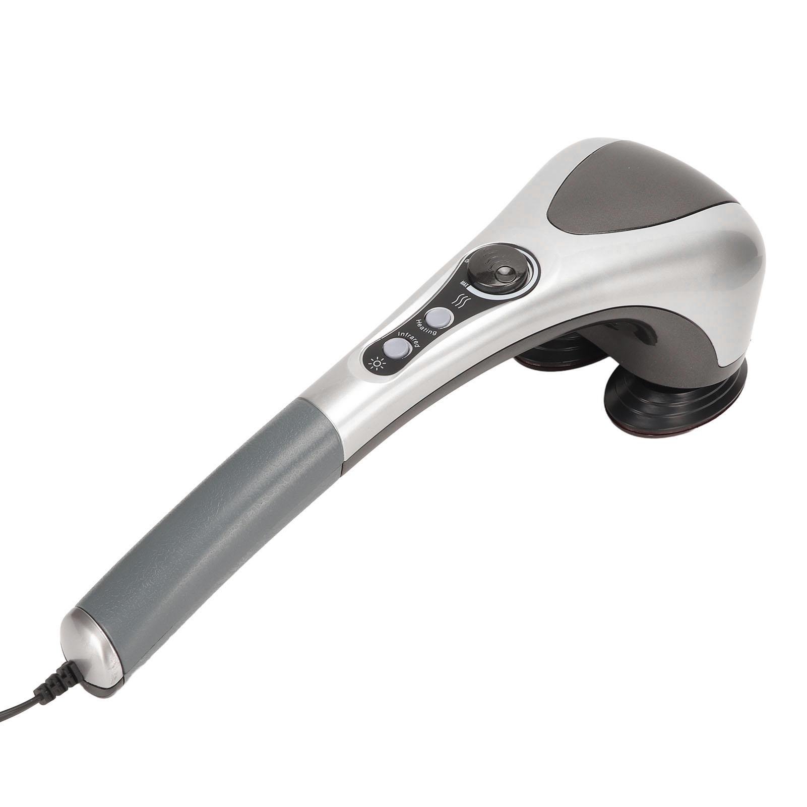 

Ручной массажер для спины, удобный бытовой двойной узел, портативное устройство для массажа плеч, ног и ног US PLUG