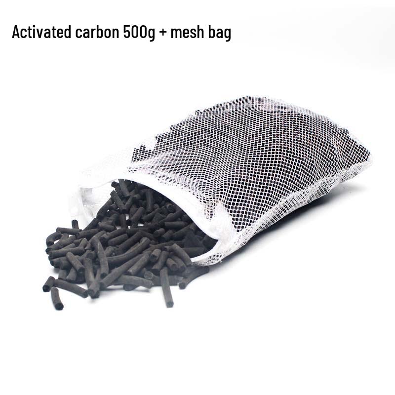 Aquarium Filter Media: Ceramic Rings, Activated Carbon, Volcanic Rock, Bacteria House - Ten-in-One Purifying Filtration Material with Free Bag