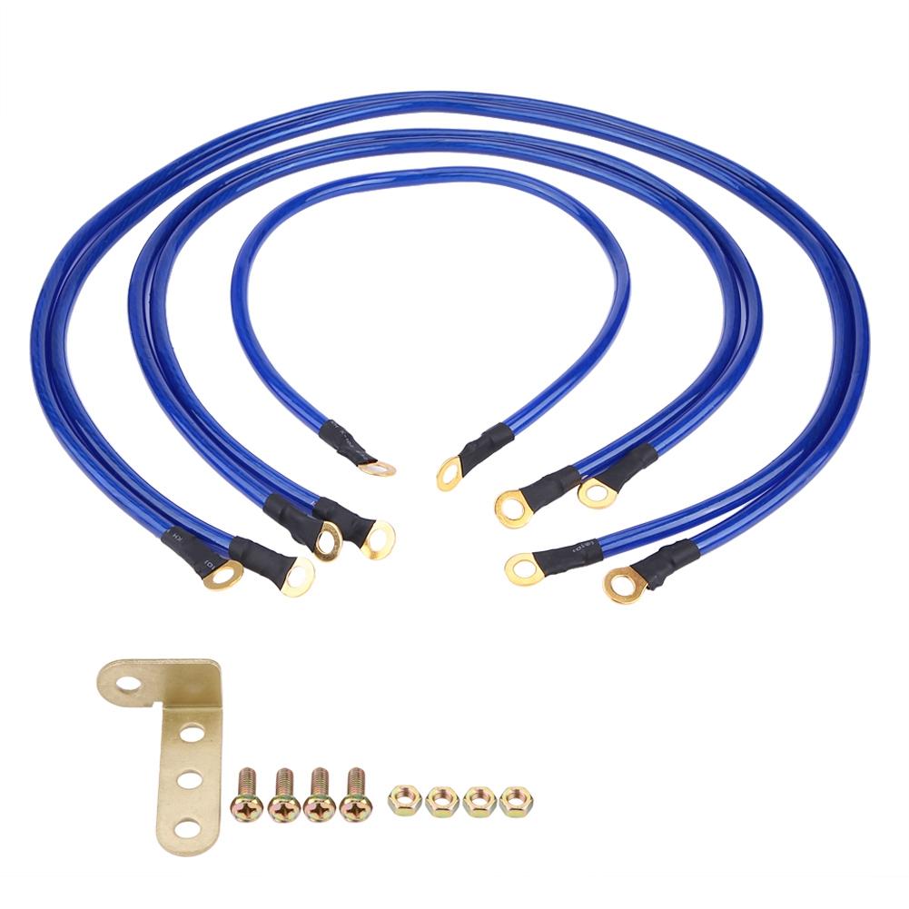 

Car Earth Wire Performance Enhancer, Improve Startup & Engine Efficiency, Brighter Headlights, Direct Connection For Better Circufluence, Ki