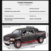 1/32 Scale Dodge RAM Pickup Truck Alloy Model with Sound, Light & Spring-Back Action - Kids' Toy for Adventurous Play