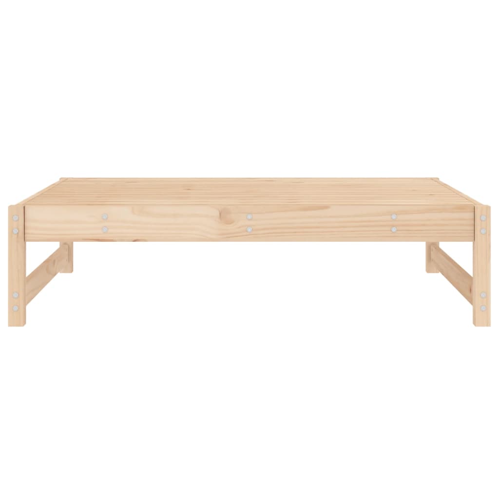 Garden Bench 120 X 80 Cm Solid Pine Wood