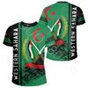 Africa Zone T-Shirt Summer Casual Sweatshirt Somalia Sports Style T-Shirt Print Harajuku Street Style Tops
