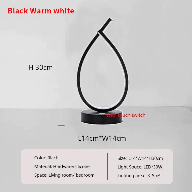 

Современная светодиодная настольная лампа с сенсорным выключателем, настольная лампа для ухода за глазами, гостиная, спальня, прикроватные тумбочки, рабочий стол, домашний декор, осветительные приборы US