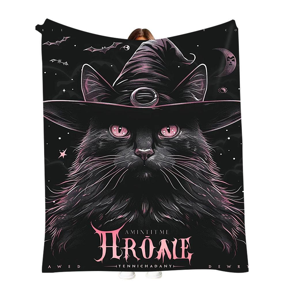 Halloween Blanket Cover Multi-Functional 3D Digital Print Flannel Blankets Universal Blankets Halloween Party Decor S180