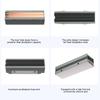 Wydajny system chłodzenia termicznego dysku SSD M.2 2280 z podkładką silikonową, kompatybilny z jednostronnymi i dwustronnymi dyskami NVME M.2 SSD