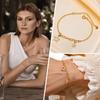 Stainless Steel Chain Pendant Zircon Five-pointed Star Bracelet For Women Y2K Sweet Girls Elegant Charm Bracelets Jewelry Gift