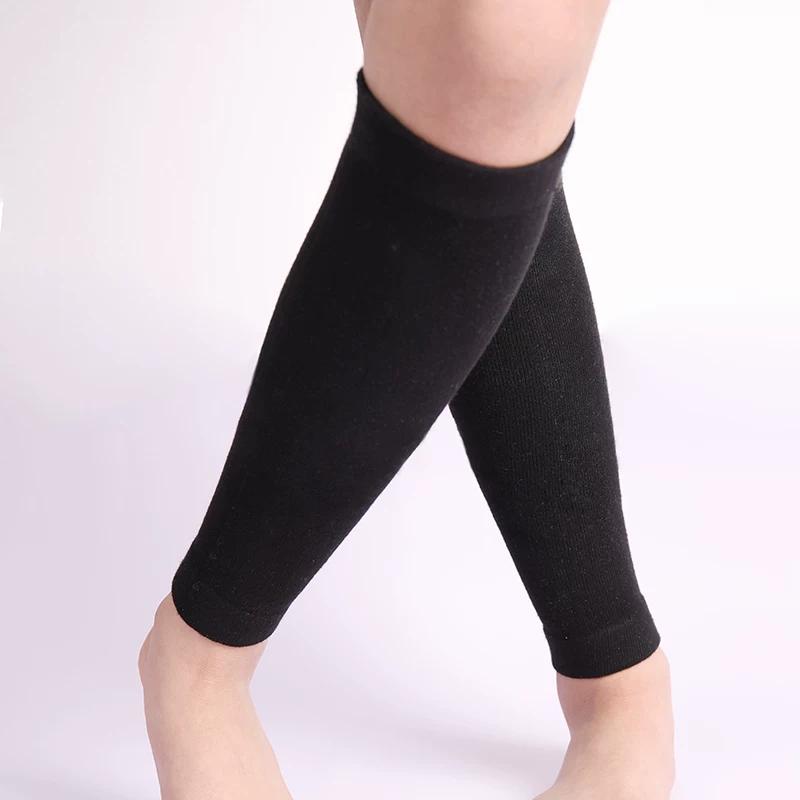 Warme Baumwoll-Beinwärmer für Damen und Herren, Kälteschutz, Wärmeerzeugend, für Waden, Herbst- und Winterschutz, Gestrickte Beinlinge aus reiner Baumwolle