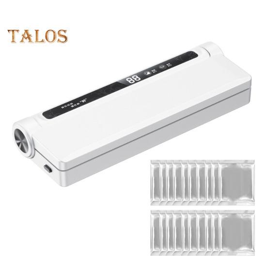 

Вакуумный упаковщик с цифровым дисплеем, сильное всасывание 60 кПа, полностью автоматический вакуумный упаковщик для пищевых продуктов двойного назначения для сухой и влажной упаковки с вакуумными пакетами US Plug