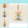Adorable Plush Bear Keychain With Cute Policeman Design Perfect For Kids And Adults